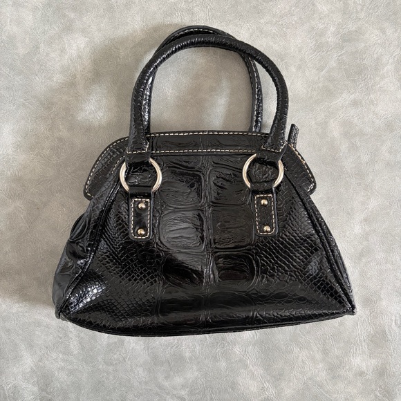 Guess patent faux leather mini purse | y2k mini guess bag - Picture 3 of 8